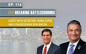 Secretary Mark Esper and Congressman Don Bacon on Defending America