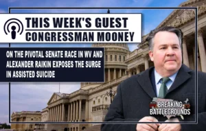 Congressman Alex Mooney and Alexander Raikin