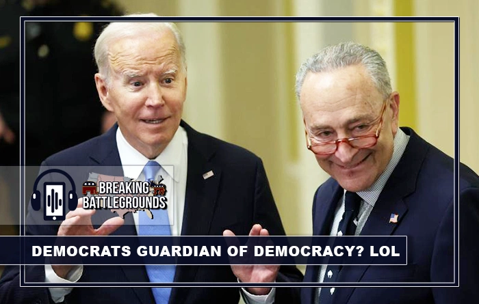 Democrats Guardian of Democracy LOL