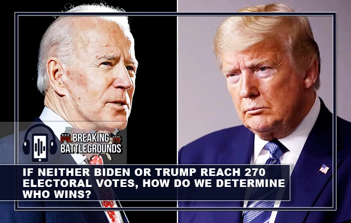 If Neither Biden or Trump Reach 270 Electoral Votes, how do we Determine Who Wins