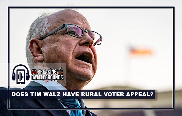 Does Tim Walz have Rural Voter Appeal