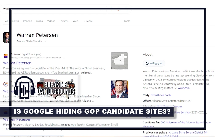 Is Google Hiding GOP Candidate Sites?