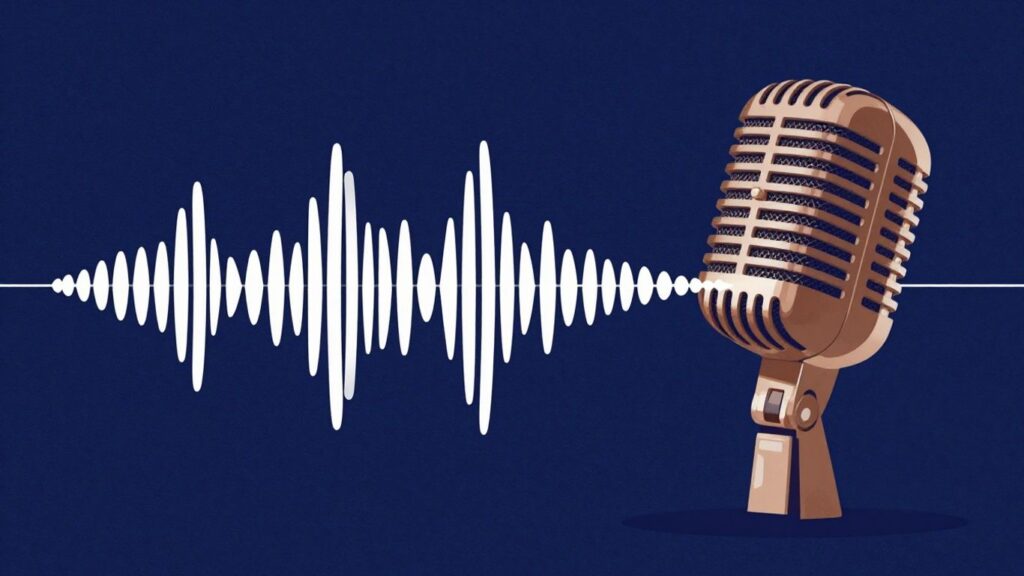 Podcast promotion on Instagram visual