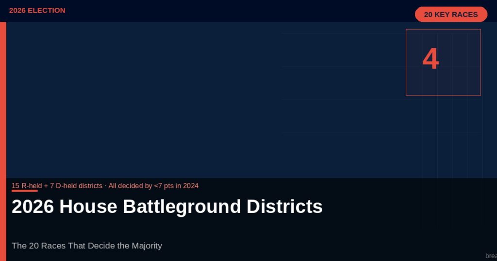 House Battleground Districts
