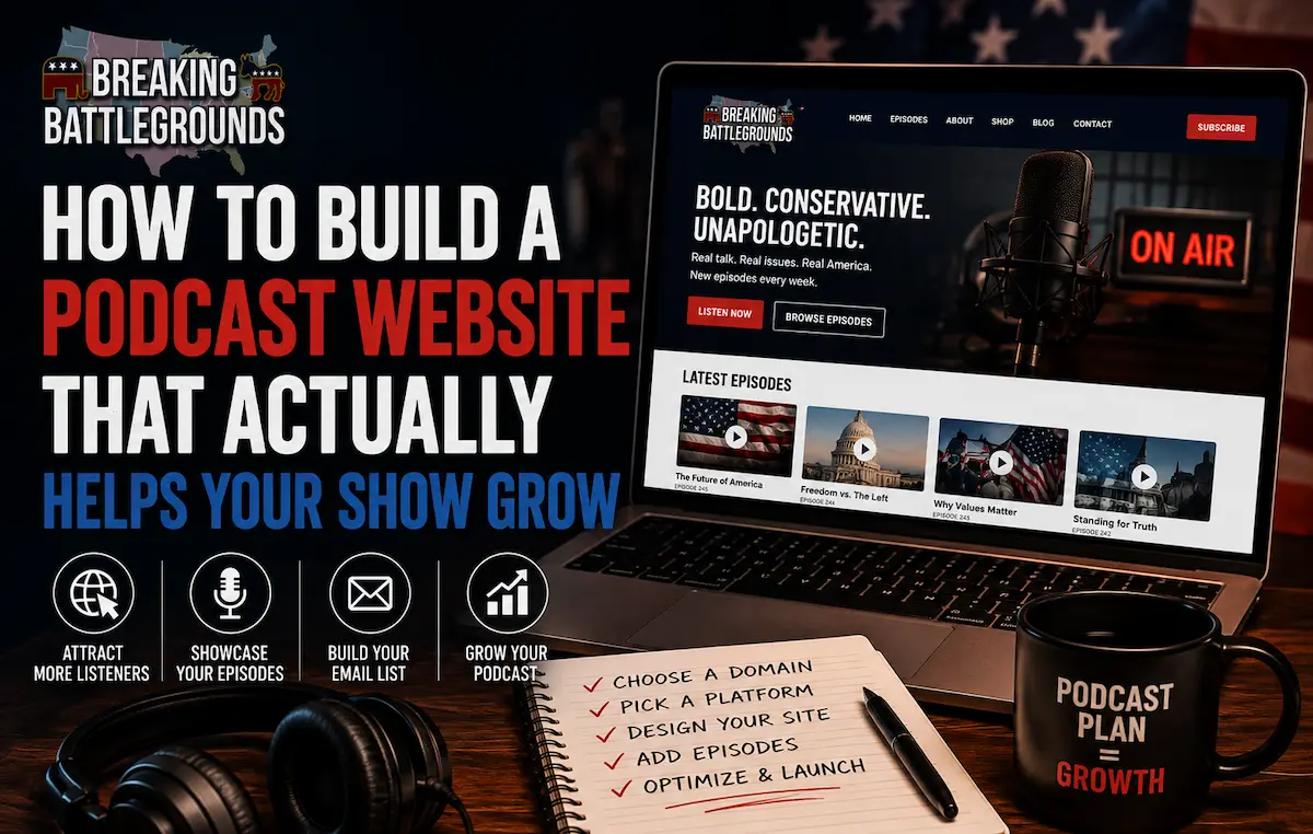 How to Build a Podcast Website