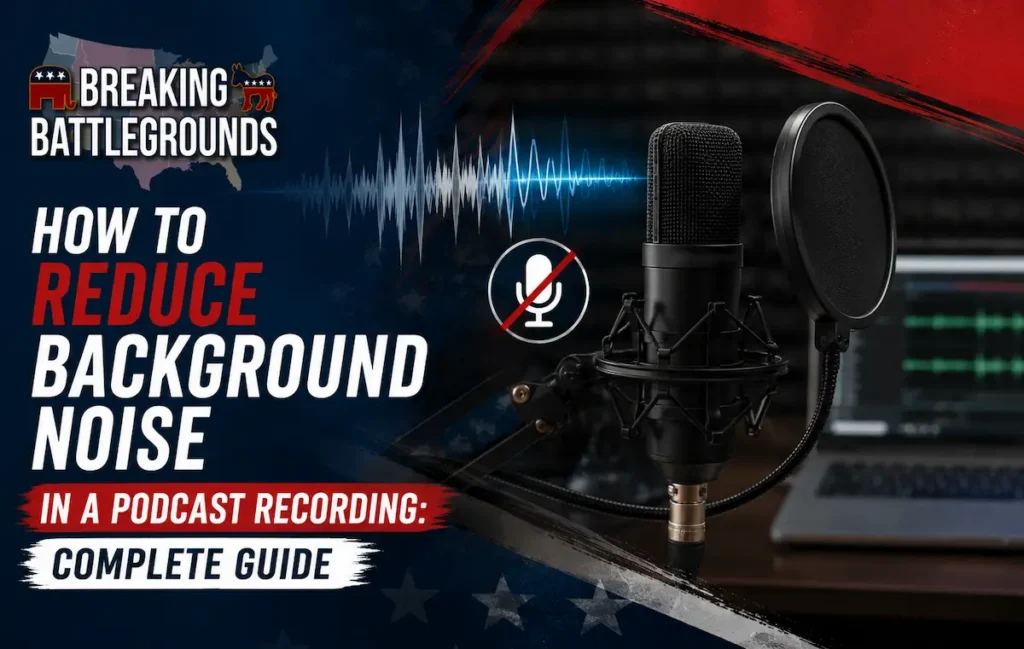 How to Reduce Background Noise in a Podcast Recording: Complete Guide