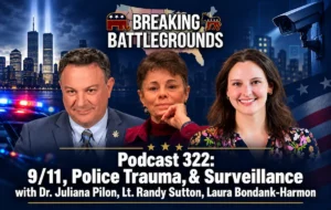 Dr. Juliana Pilon, Lt. Randy Sutton, Laura Bondank-Harmon podcast