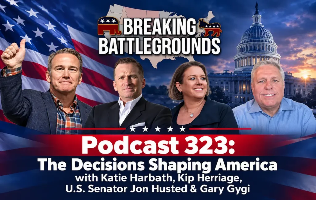 Katie Harbath, Kip Herriage, U.S. Senator Jon Husted & Gary Gygi podcast